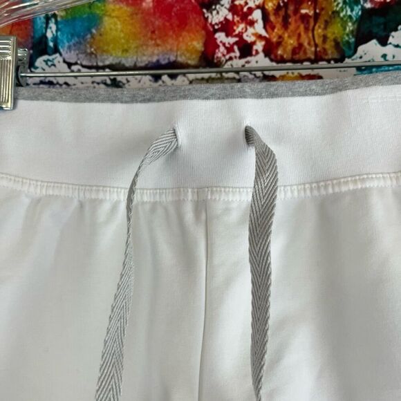 Puma Drywall Dry Cell Shorts White Gray Size Large Sweat Shorts - Picture 6 of 7